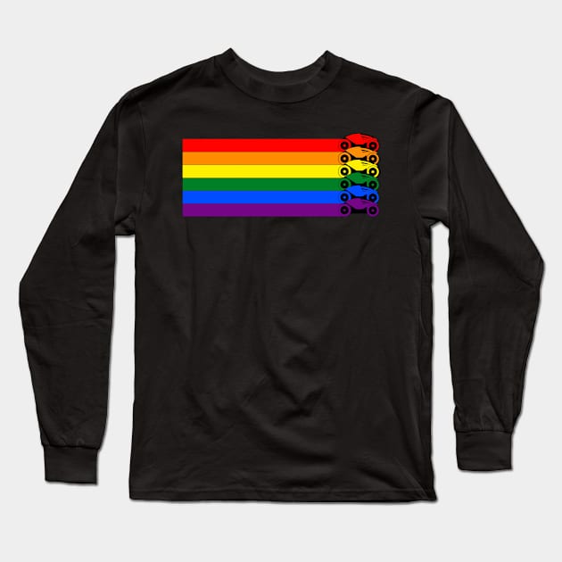 The Grid For Everyone Long Sleeve T-Shirt by HellraiserDesigns